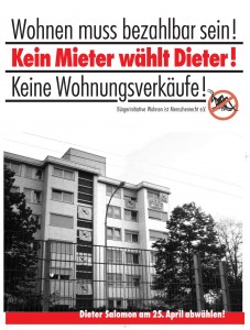 WiM Plakat zur OB-Wahl 2010 in Freiburg